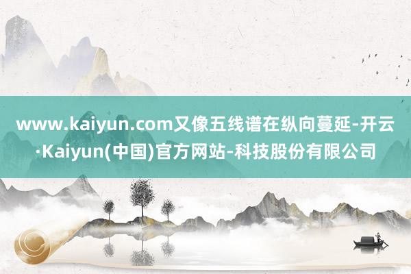 www.kaiyun.com又像五线谱在纵向蔓延-开云·Kaiyun(中国)官方网站-科技股份有限公司